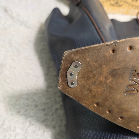 We the Free People Leather Cowboy Boots Oceano Blue Snake Embossed EU 41 10 NEW - Picture 10 of 11